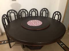 Dining table 6 chars