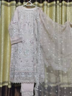Organza wedding suit