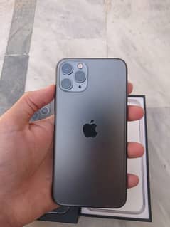 IPhone 11 Pro with Case, Cable, Earphone and Box