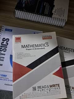 O level, IGCSE books, topicals and past papers for sale in half price