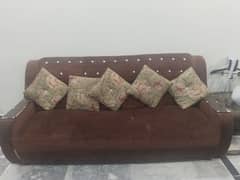 used 7 seater sofa and 1 sofa cumbed