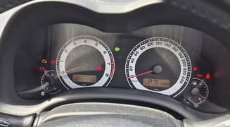 Toyota Corolla,axio speedometer