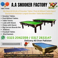 Snooker Table New & Used Available | Snooker Carpet Fittng/Rasson/Cue