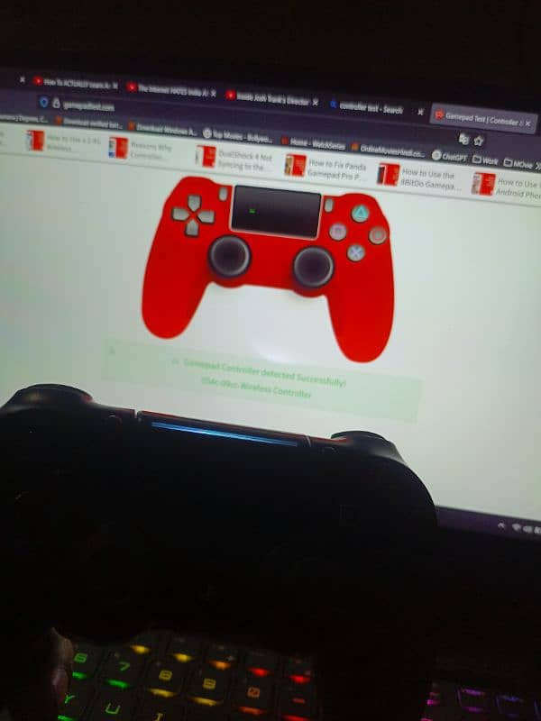 ps4 controller copy and 3 meter nacon wire 4