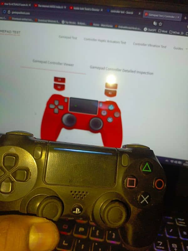 ps4 controller copy and 3 meter nacon wire 7