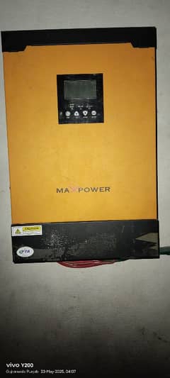 max pover infini vll 5kw Hybrid inverter good condition and working