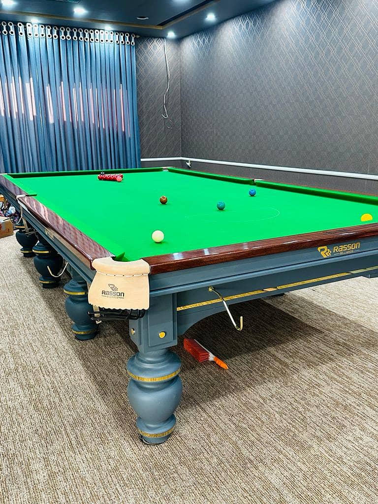 MASTERCLASS SNOOKER & POOL TABLES – ENGLISH DESIGN PERFECTION 8