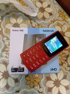 Nokia 106 Mobile new Mobile just Box open one year warranty all ok.