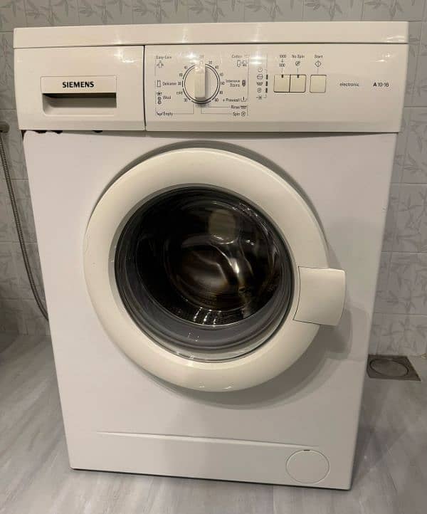 Front Load Automatic Washer & high speed spinner 1