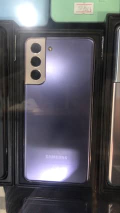 SAMSUNG S21  8/256  Physical dual  official pta  box