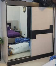 DOUBLE DOOR SLIDING CUPBOARD