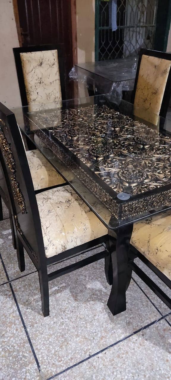 6 six seater Dining Tables\6 chairs & table\wooden table sale 7