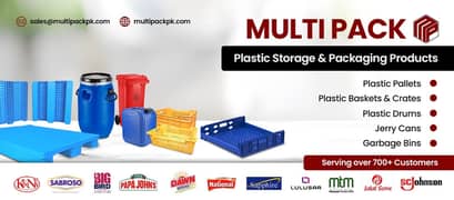 Industrial pallets/Dustbins/Pallets/Plastic Crates/Drums & Jerry Cans