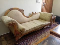 chinyoti 7 seater sofa with center tables