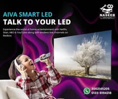 LIMITED HOT SALE LED TV 55 INCH 4K HD ANDROID LED BOX PACK AIVA