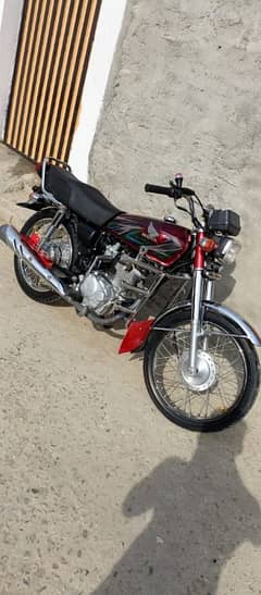 CG 125 22\23 model Swabi number