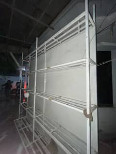 4 IRON RACKS (HEAVY QUALITY)