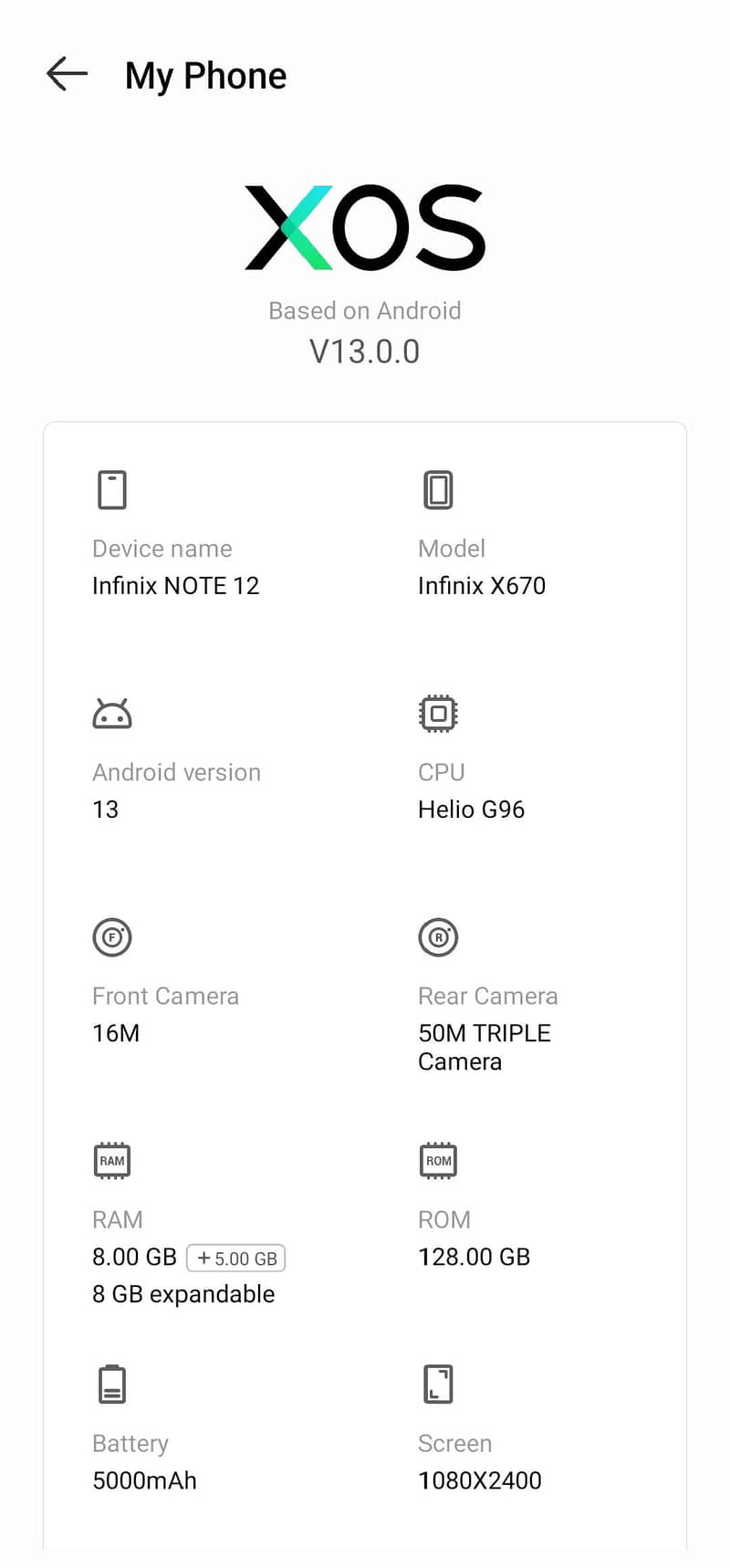 Infinix Note 12 Neat and clean Condition 3