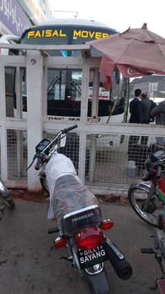 HONDA CG 125 WITH genuine spare part