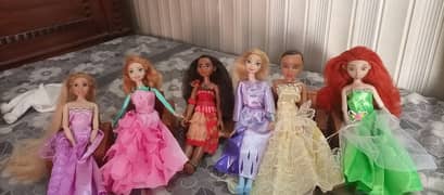 disney doll complete set, original branded doll, with accessories,
