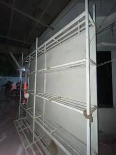 4 HIGH QUALITY IRON RACKS