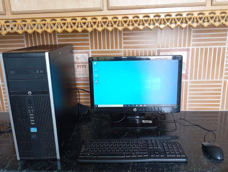 Full setup CPU Mouse Keyboard monitor 0