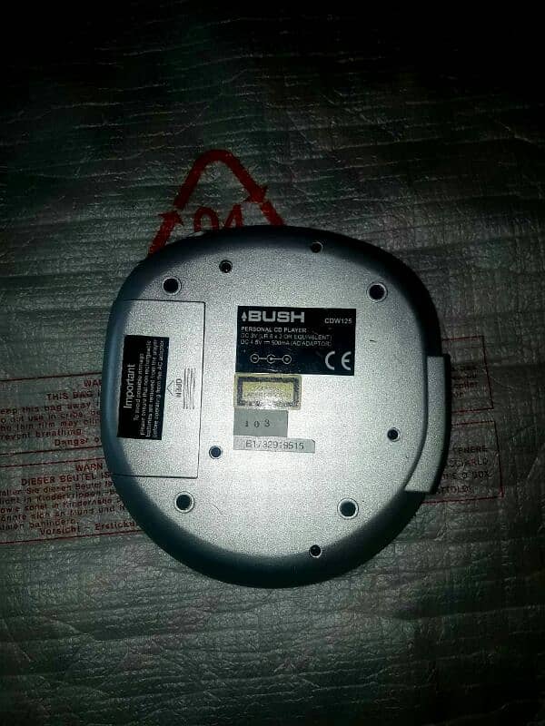 BUSH Cd Player Walkman 3