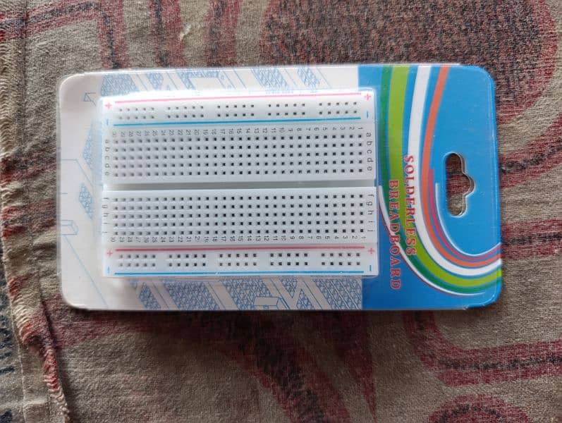 Solderless breadboard, Arduino,HC,SRO4,GND VVC,  & other part 1