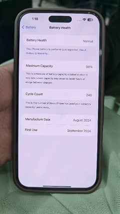 Iphone 16 Pro Max 10/10