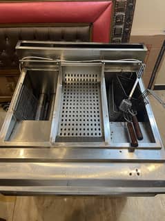 16 litre fryer electric double fryer just like new