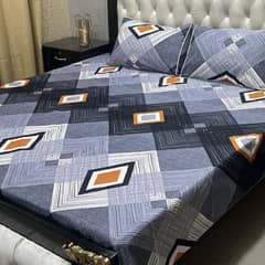 3D-Crystal cotton Bedsheets and Fabric Life Time Guaranteed