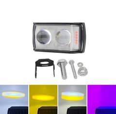 High Quality RGB Fog Light – 4 Color Modes ke Saath