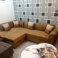 7seater sofa important fabric good quality AlNoor furniture03356184581