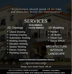 Architecture services Interior design services / Building Estimation