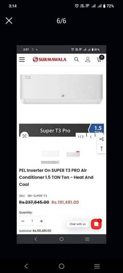 Pel Super T3 Pro full DC inverter split AC