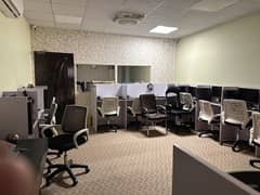 Furnished Office Available For Rent At Gulberg.