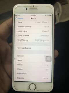 Iphone 7 PTA 128gb
