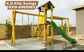 Swing , Slide  , Kids Play Set , Kids Jhola ,  Play Area etc.