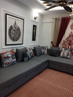 Elegant L-Shape 7-Seater Sofa for Sale