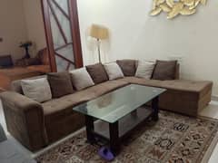 L shape sofa
