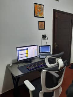 Chair and table