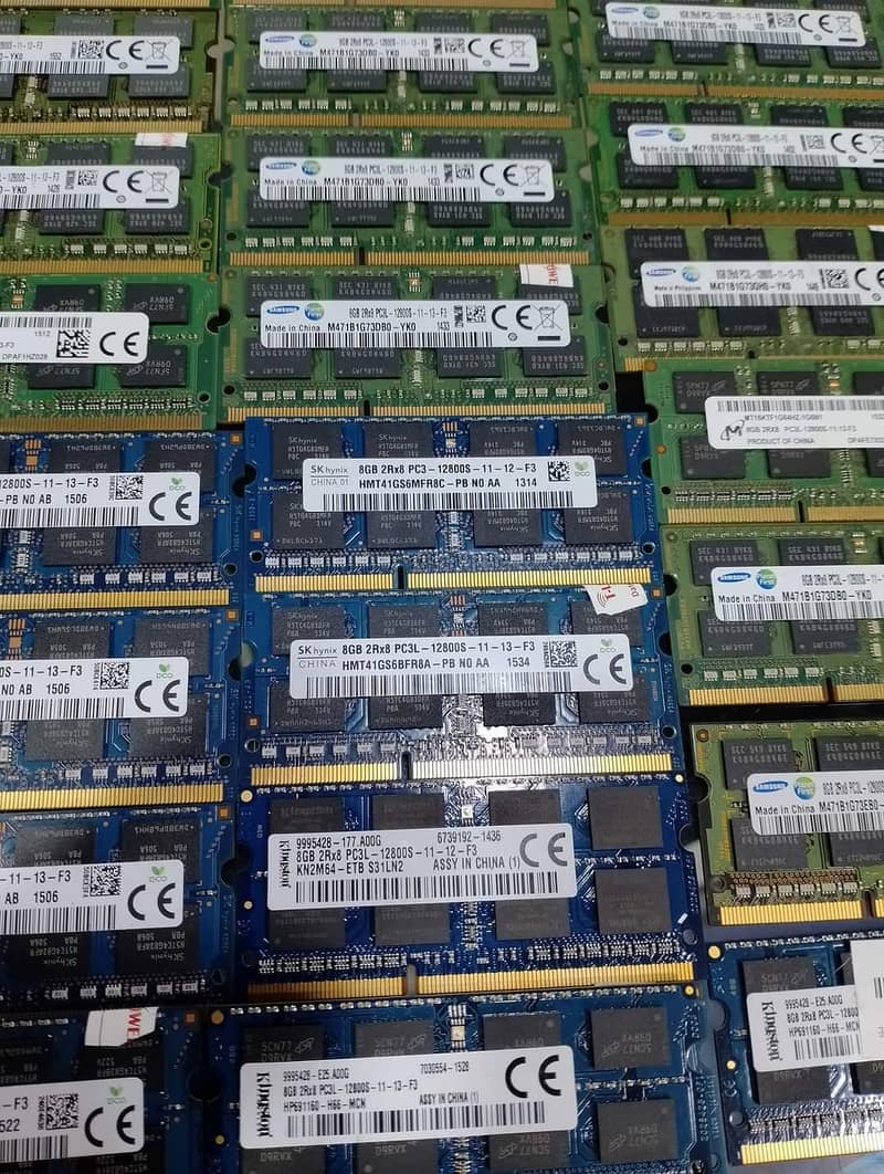 4GB, 8GB & 16GB DDR3/DDR4 RAM  (Branded UAE Import Stock) 1