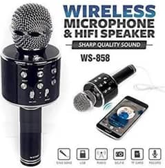 primium mic with speaker wireless with good battery cash on delivery
