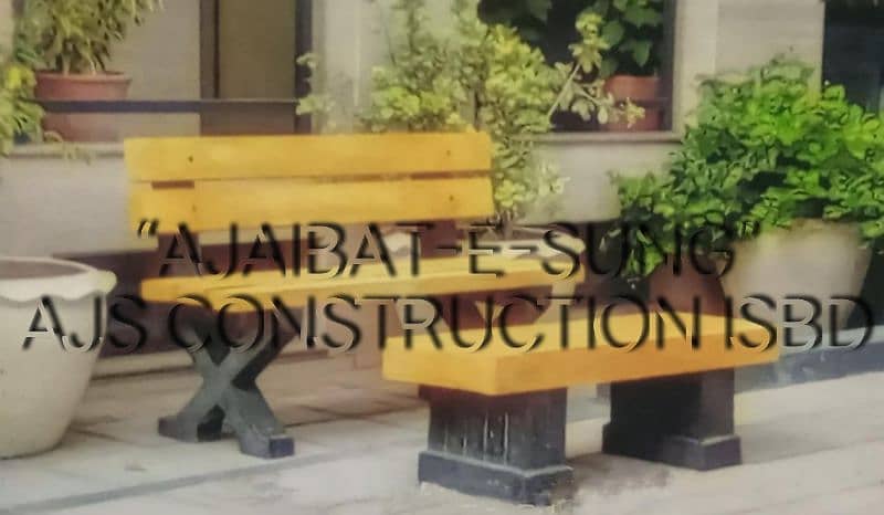 Garden Antique Benches, Fountains, Tiles, Planters Etc. 13
