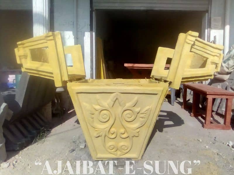 Garden Antique Benches, Fountains, Tiles, Planters Etc. 16