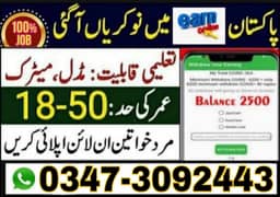 Part time/full time/Online/Data Entry/Typing/Content Writing
