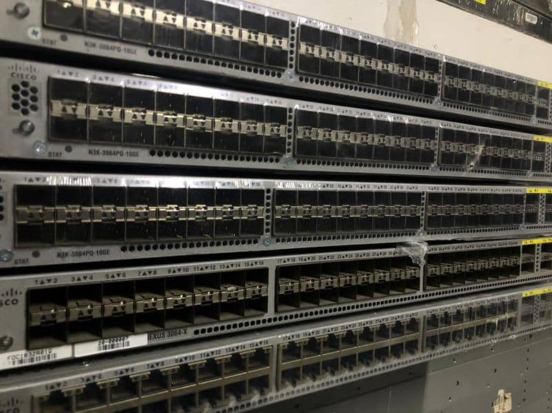 CiscoSwitches,CiscoFirewalls, CiscoI. Pphones, CiscoSFPS,HP/DellServers 7
