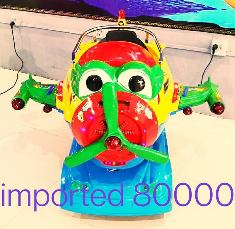 Token wale jhule , Coin operated rides , Arcade games ,jumping castle. 6