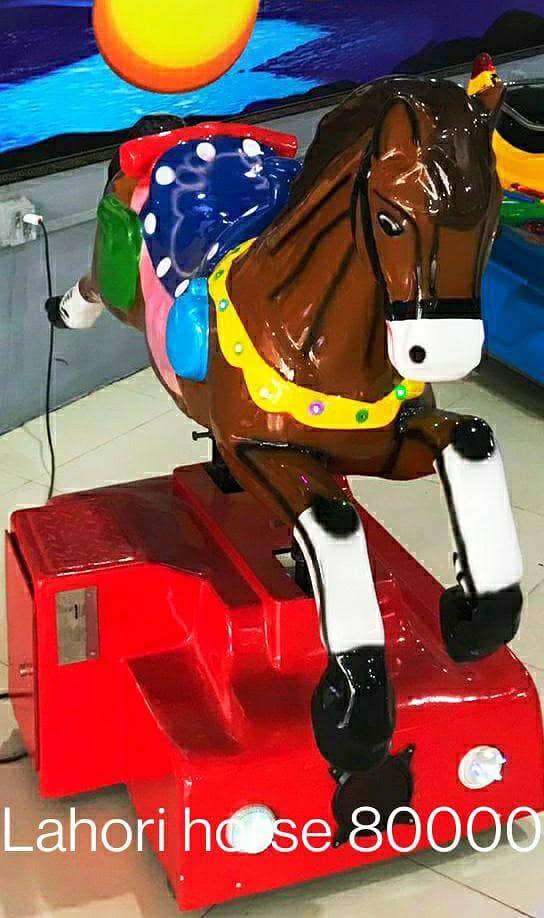 Token wale jhule , Coin operated rides , Arcade games ,jumping castle. 7
