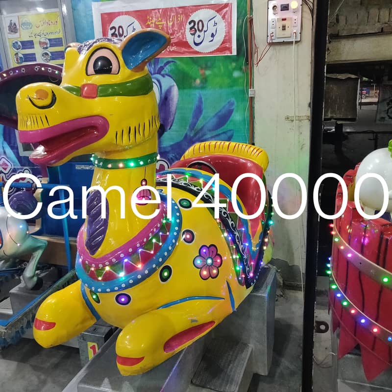 Token wale jhule , Coin operated rides , Arcade games ,jumping castle. 11